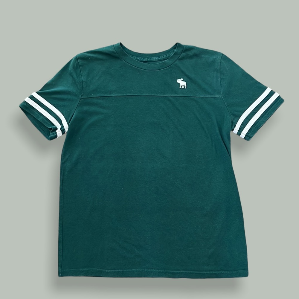 Boys Abercrombie kids green t shirt
